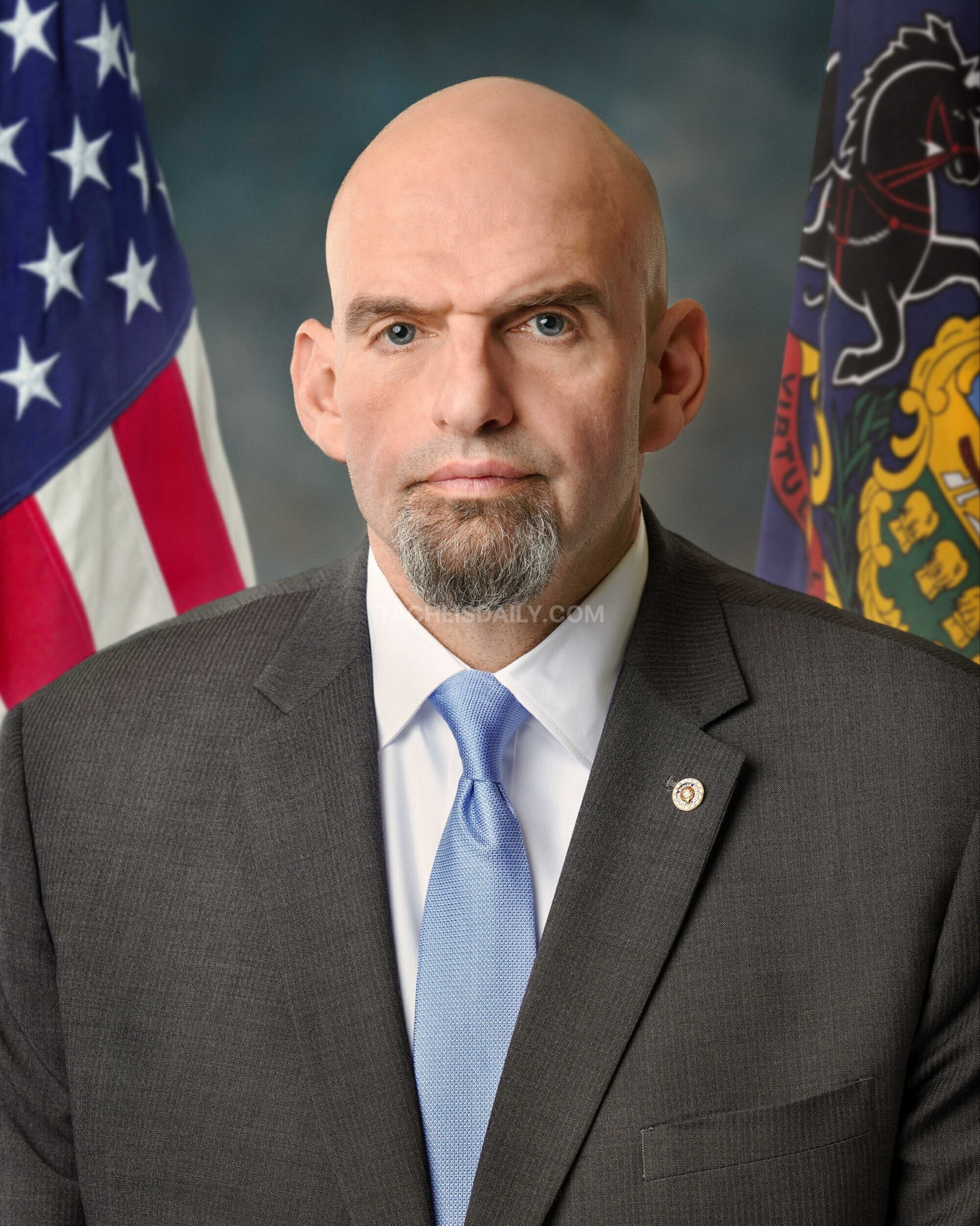 U.S. Senator John Fetterman and Wife Involved in Car Crash in Maryland ...